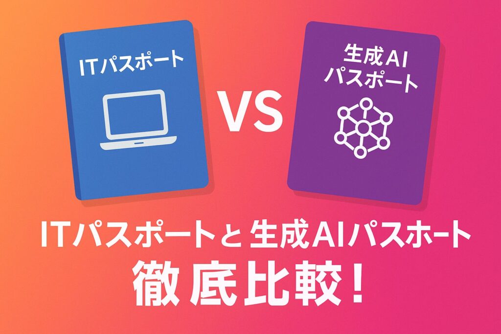 ITパスポート 生成AIパスポート 比較のアイキャッチ
